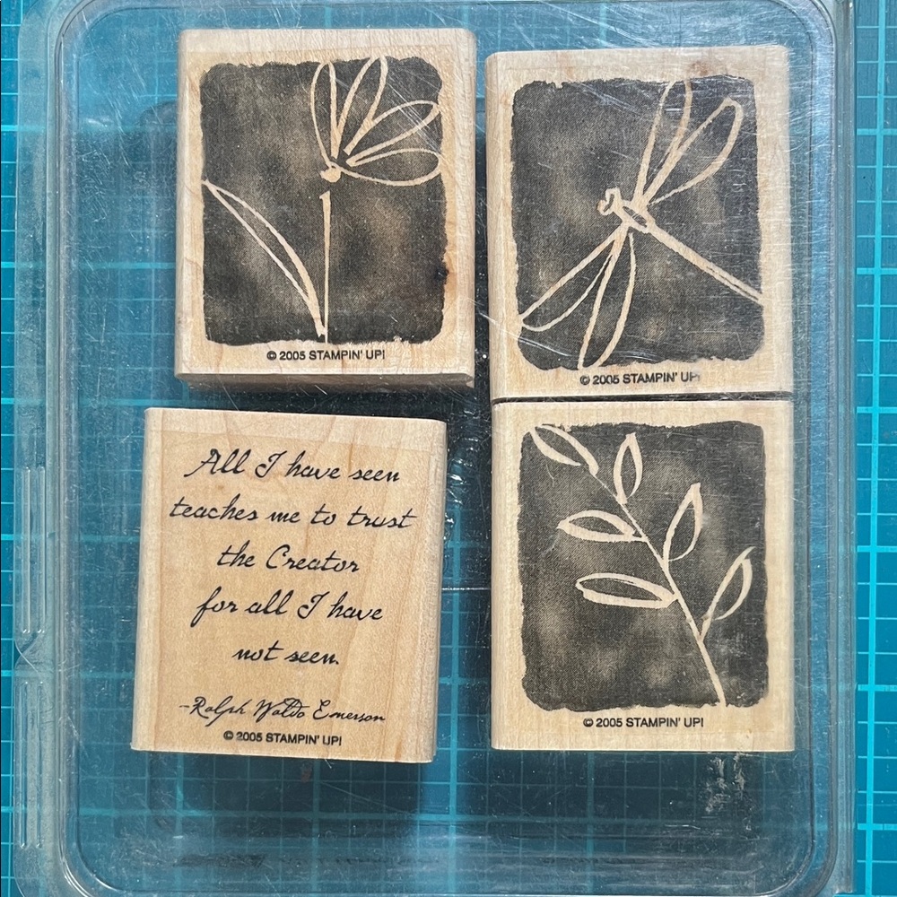 Stampin' Up! Nature Design Wooden Stamps - All I Have Seen